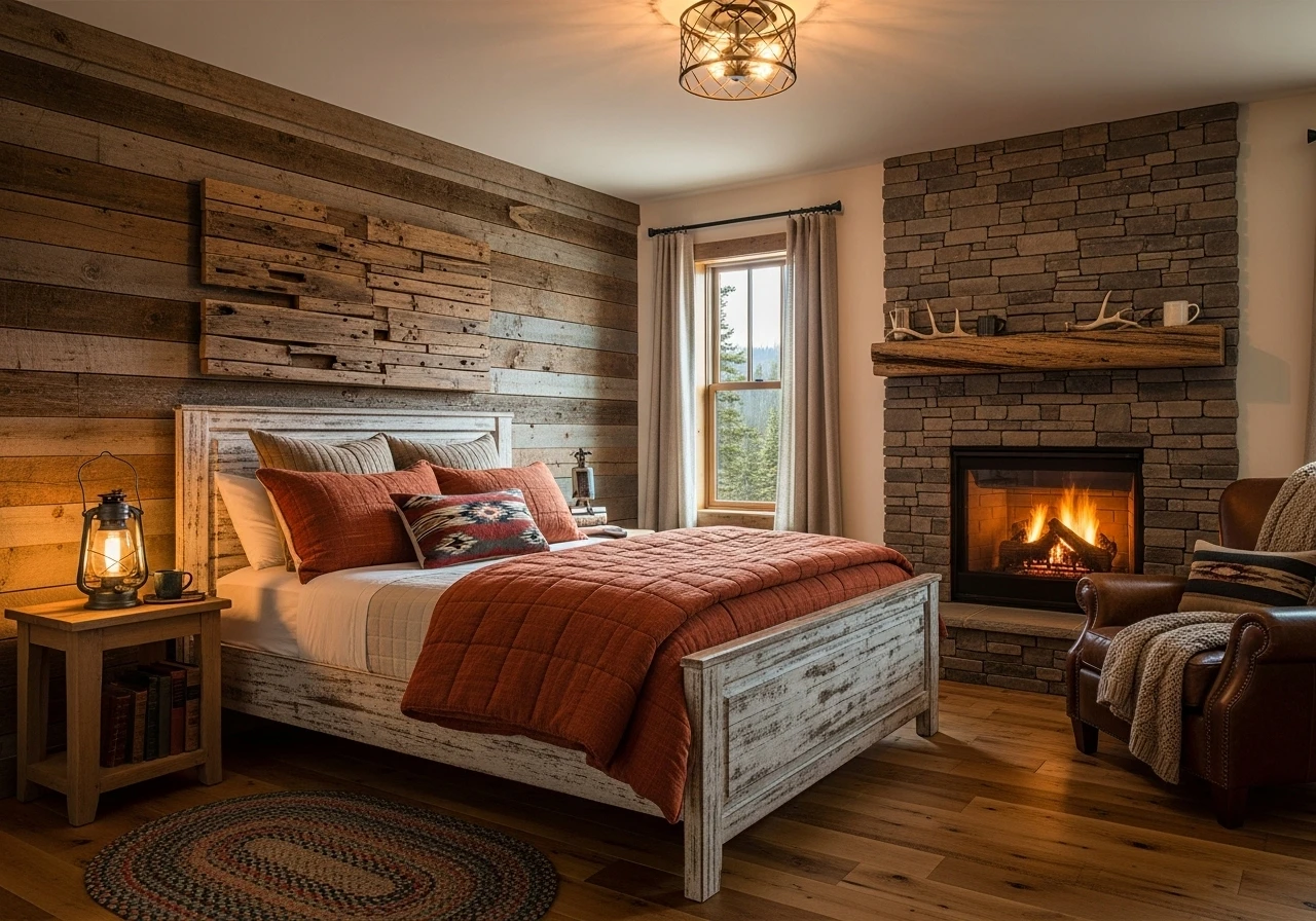 rustic bedroom ideas FI converted