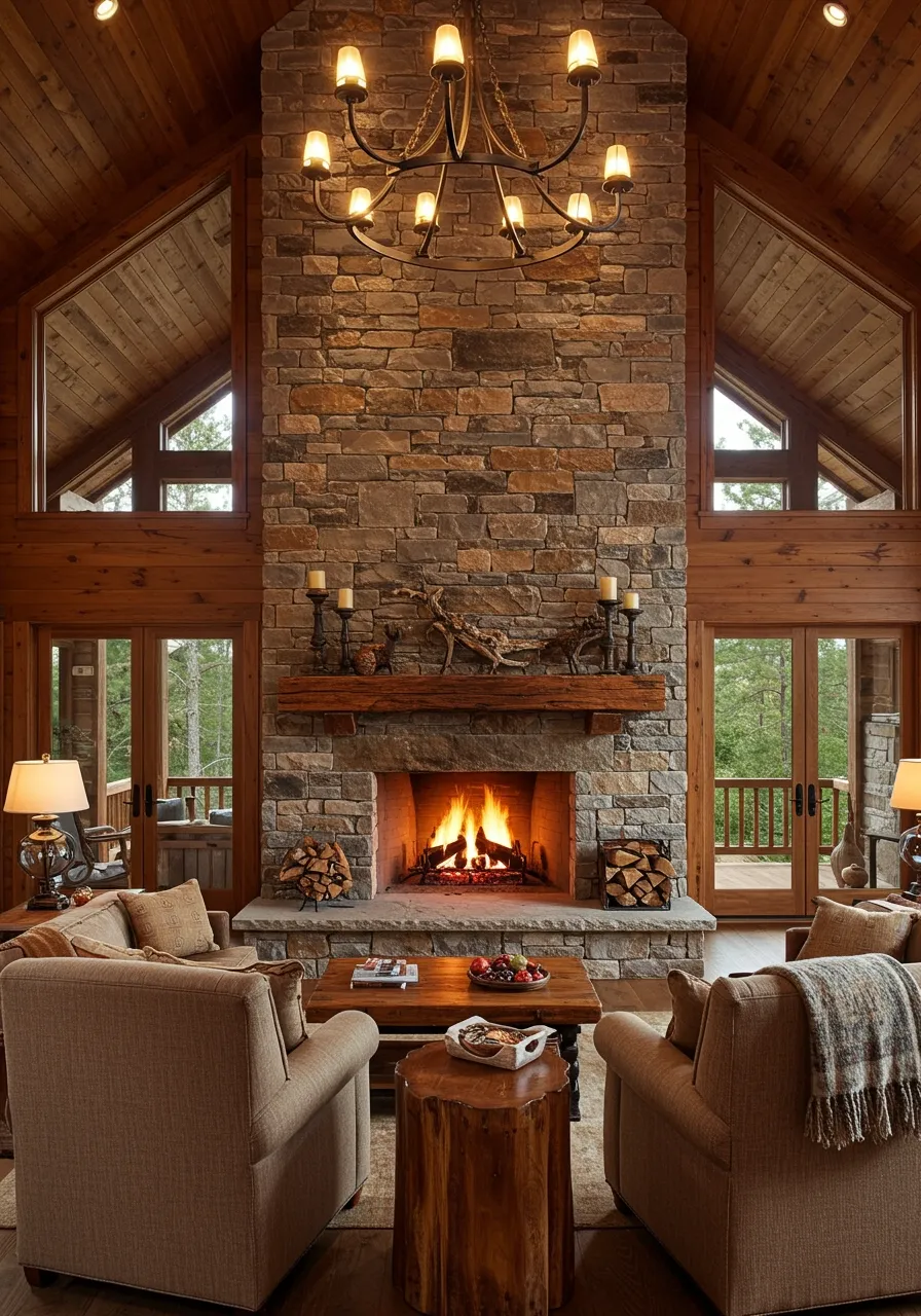 rustic living room ideas 2
