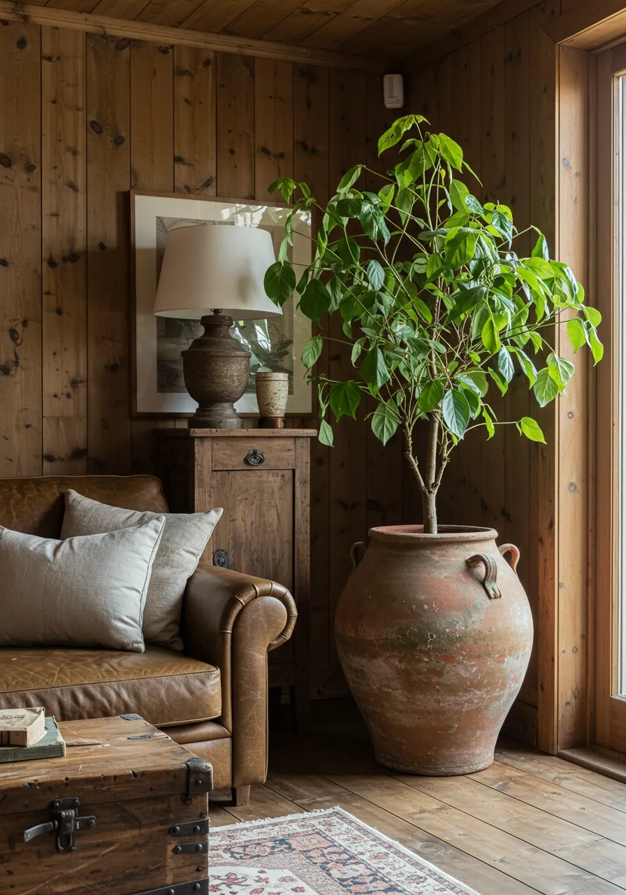 rustic living room ideas 8