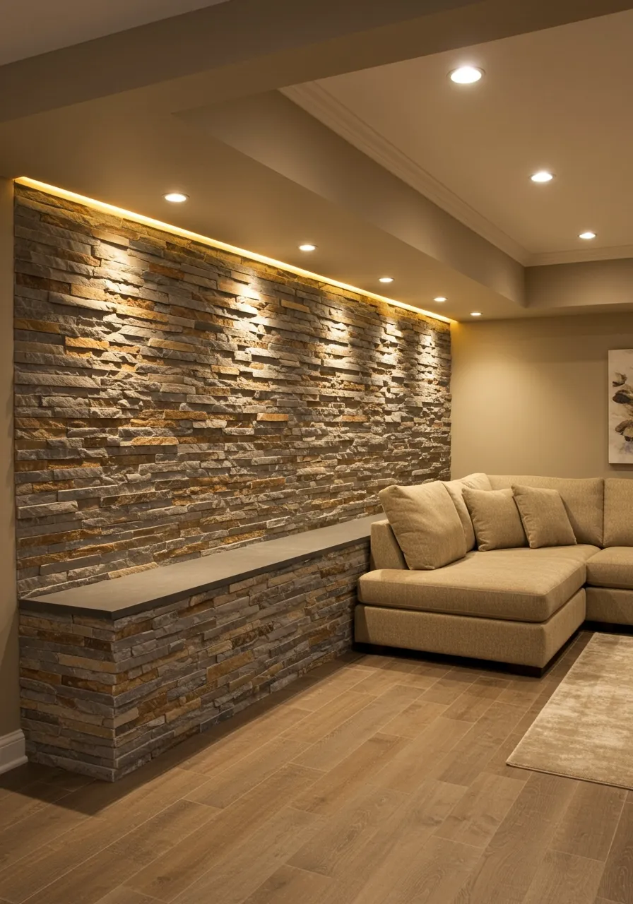 stone wall interior design 12