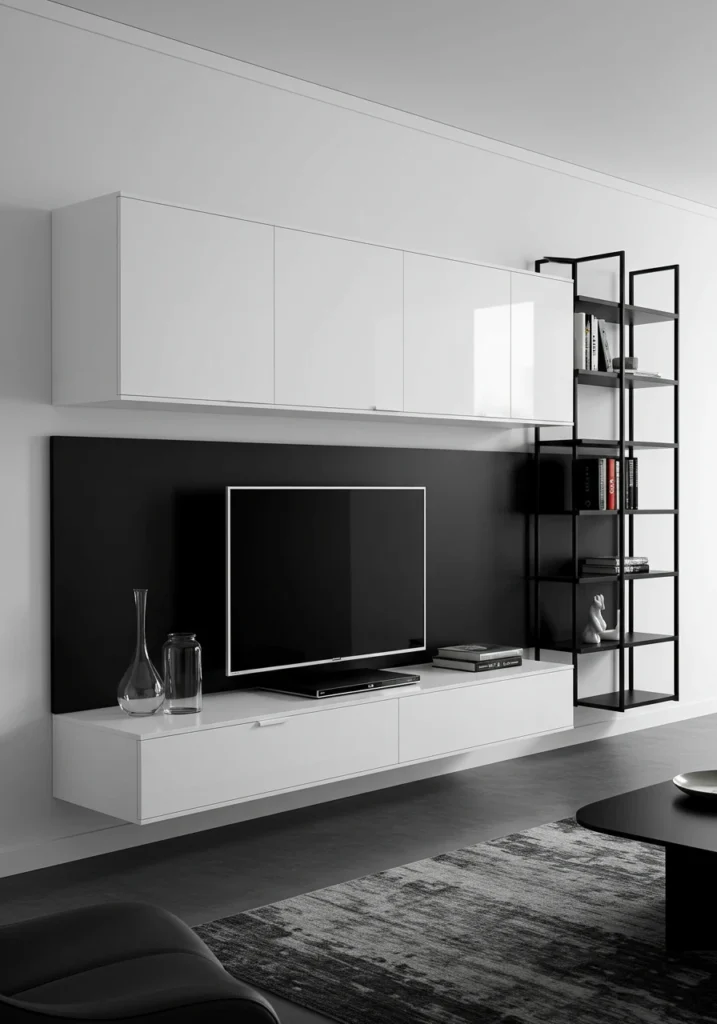 living room wall units 15 converted