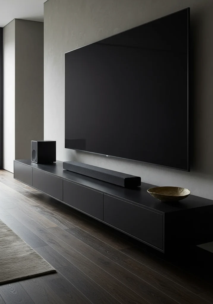 living room wall units 18 converted