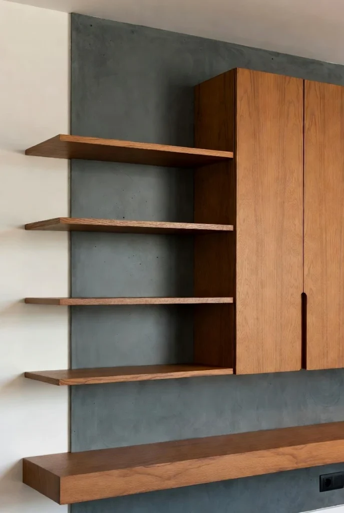 living room wall units 20 converted