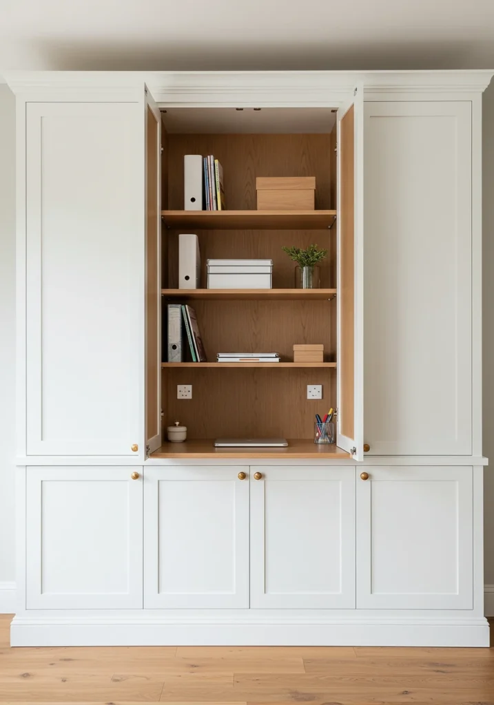 living room wall units 21 converted