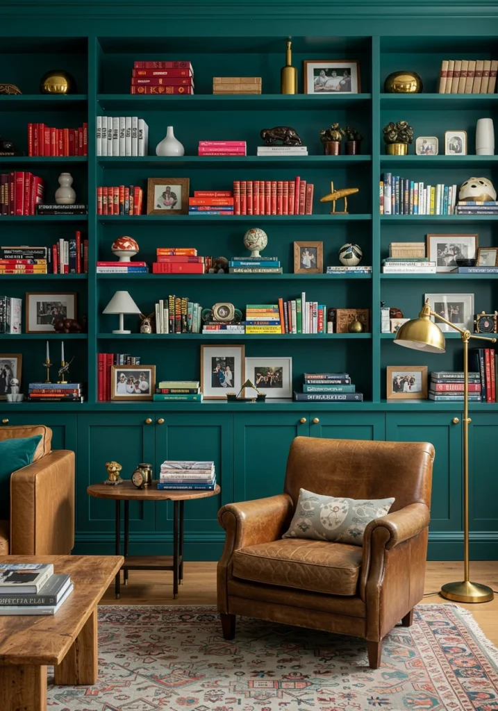 living room wall units 2 converted