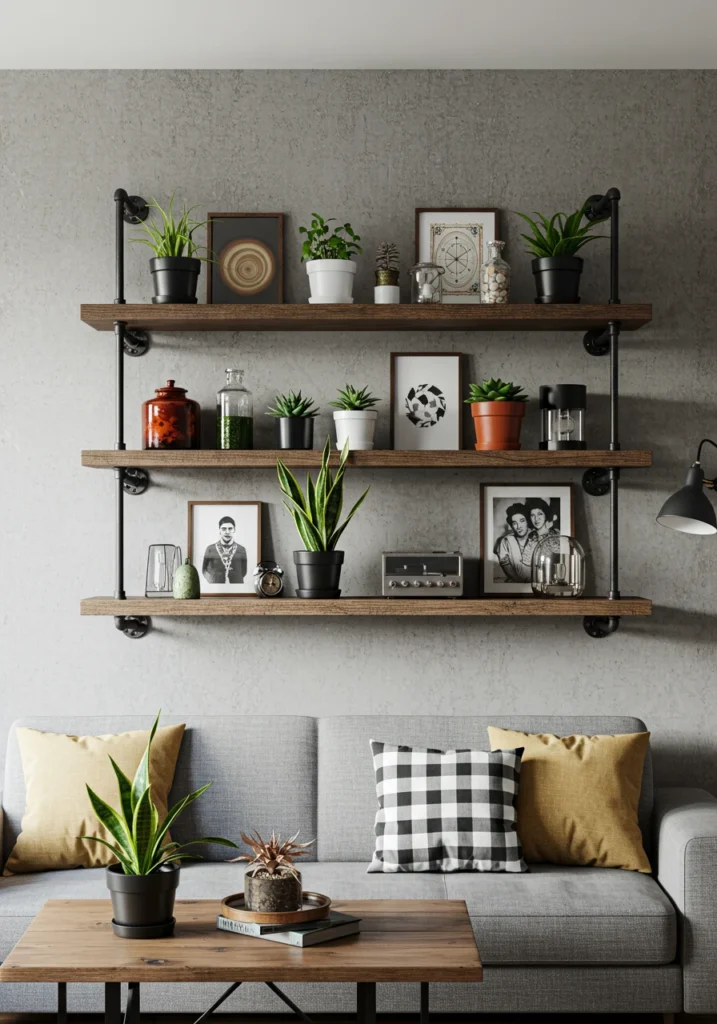 living room wall units 3 converted