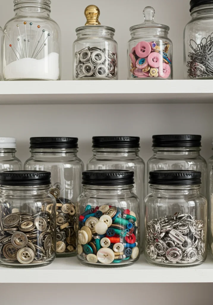 sewing room decor 9 converted