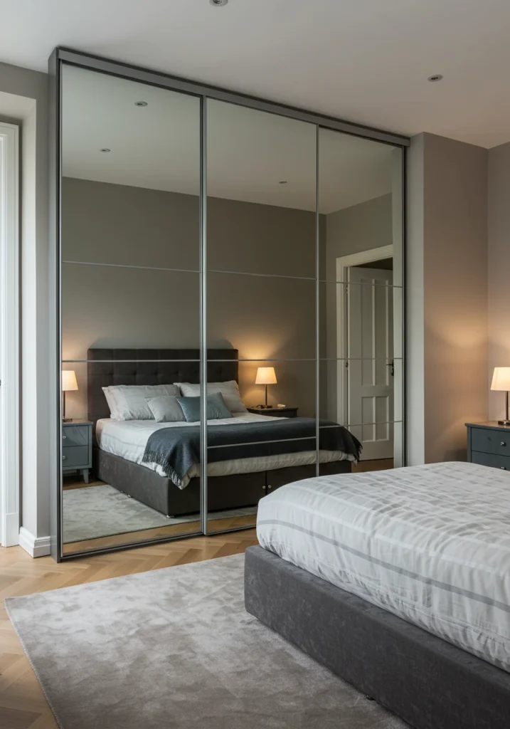 sliding wardrobe design bedroom 1 converted