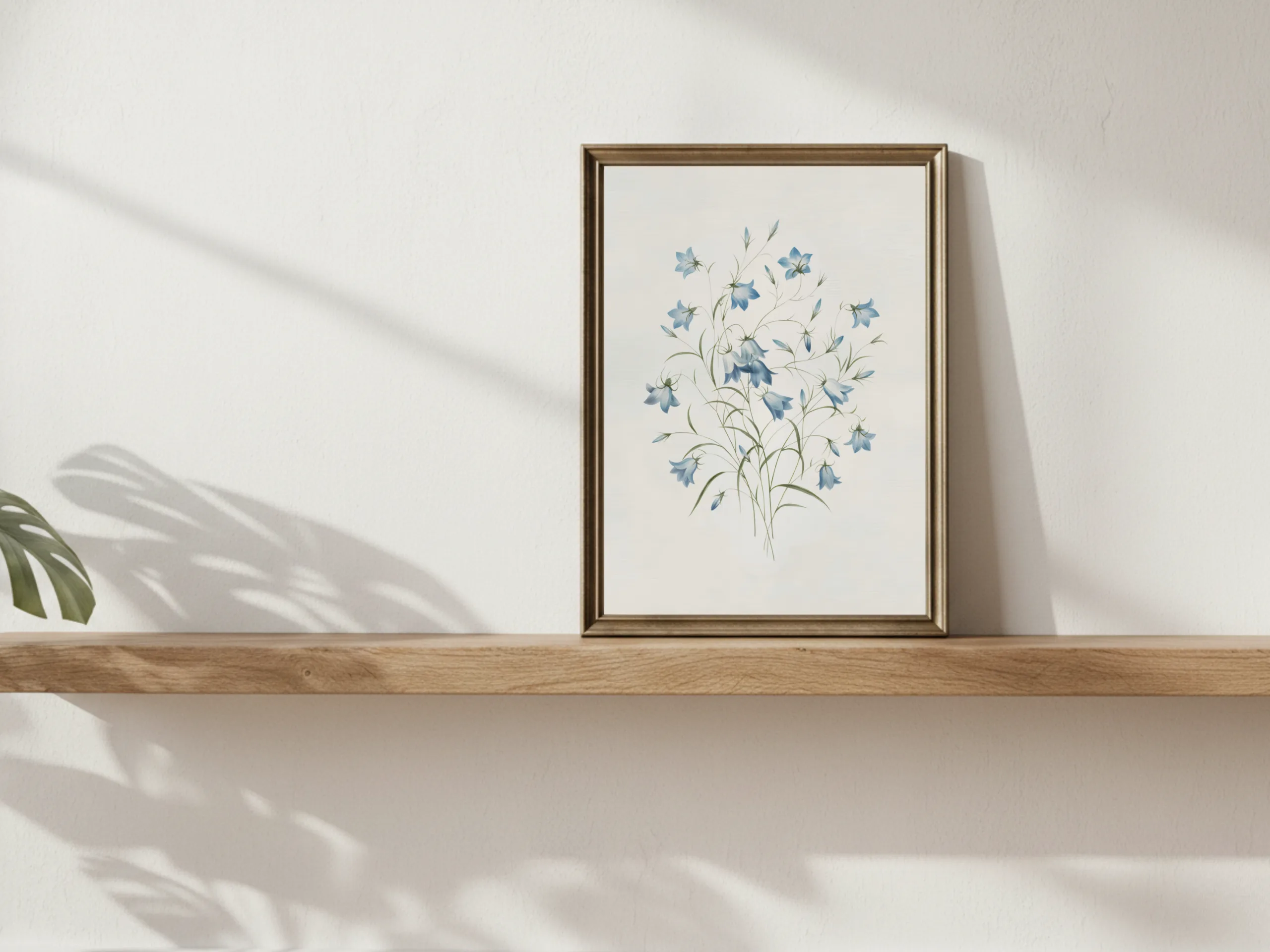 Blue Wildflowers Print Set - Image 3