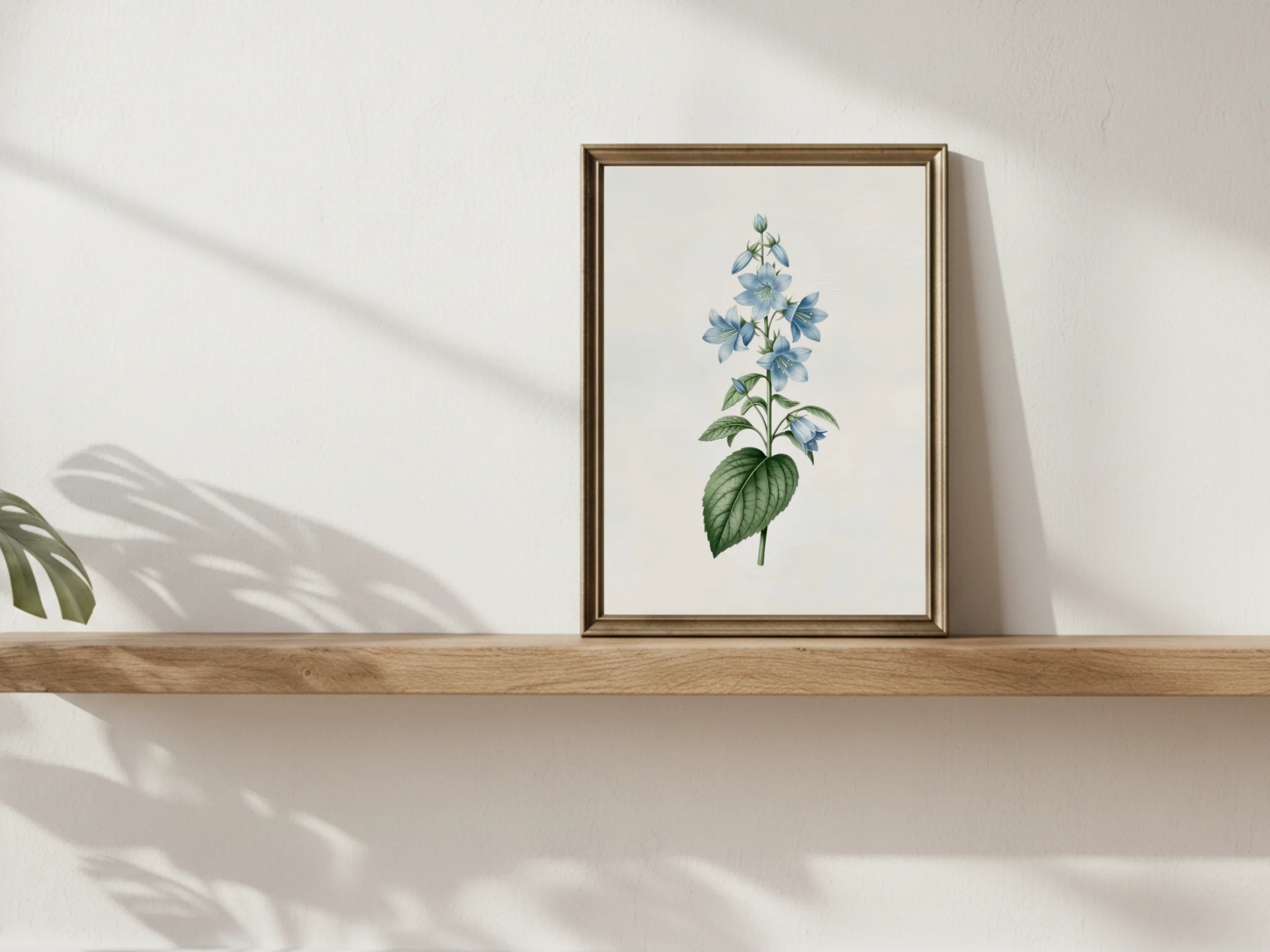 Blue Wildflowers Print Set - Image 4