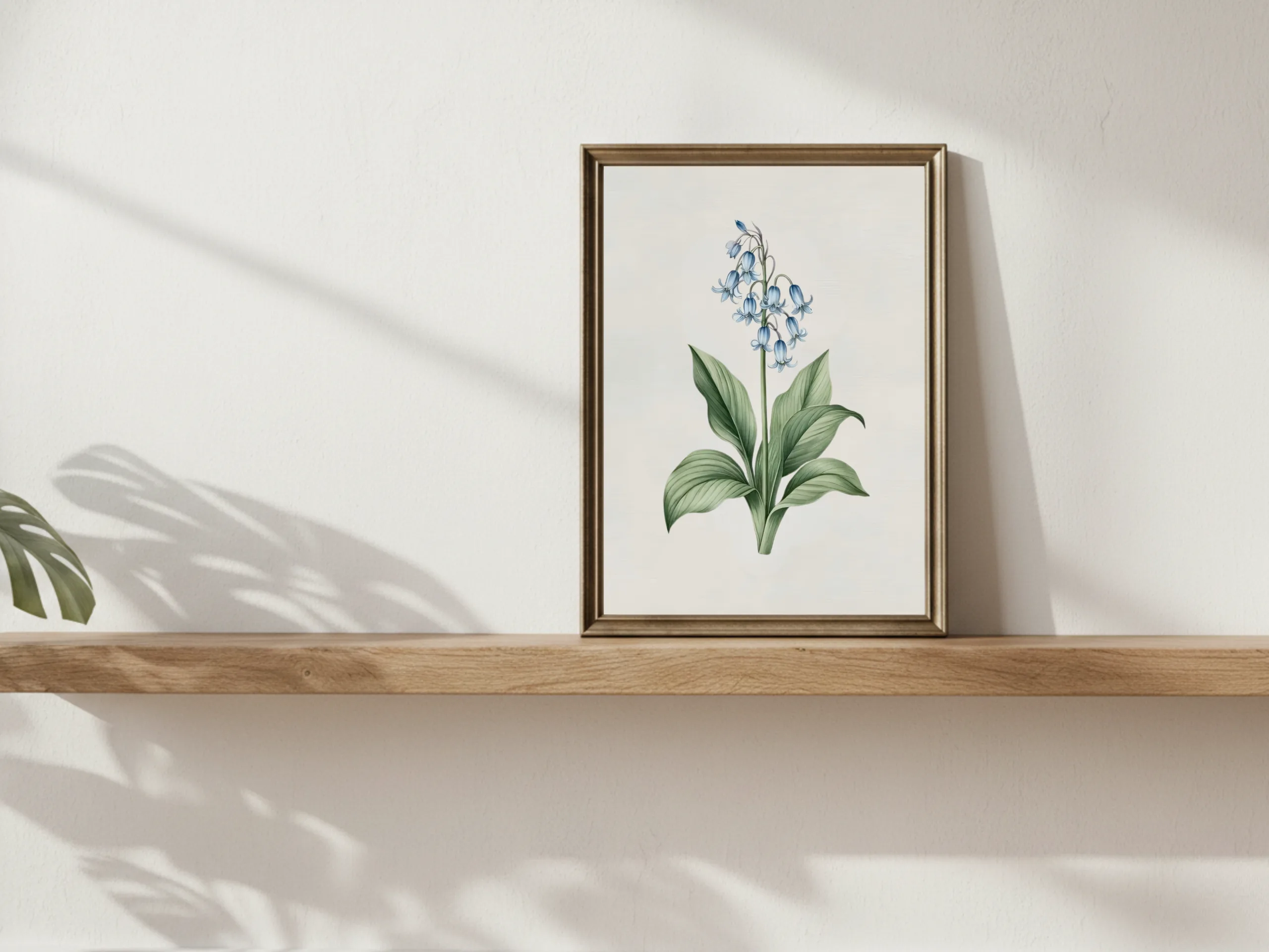 Blue Wildflowers Print Set - Image 5