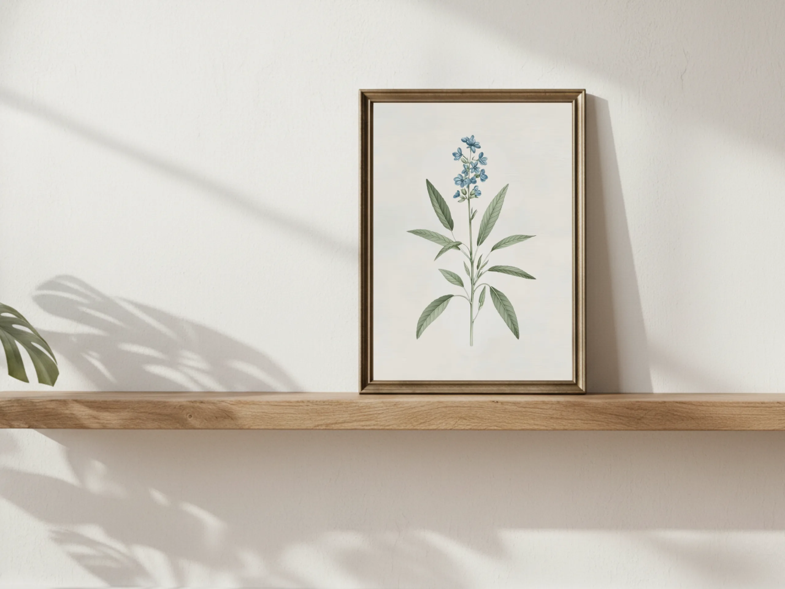 Blue Wildflowers Print Set - Image 6